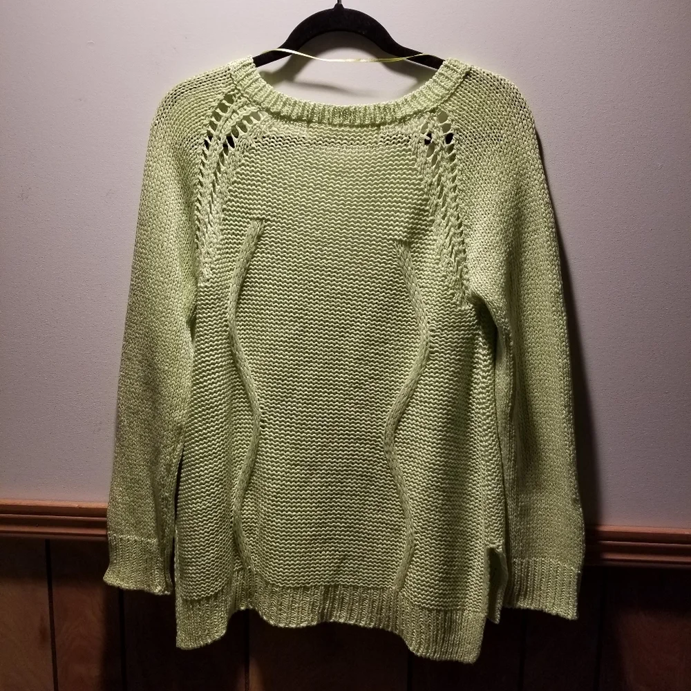 👙Zara v neck knit sweater - Picture 2 of 2